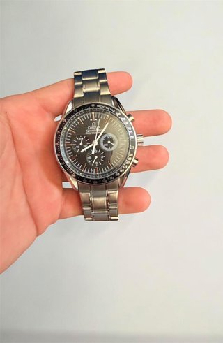 Omega Speedmaster Reloj Hombre Negro/Plata
