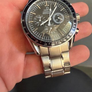 Omega Speedmaster Reloj Hombre Negro/Plata