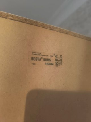 Mueble de pared Ikea beige