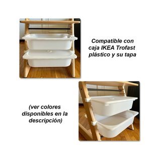 4 Adaptadores de trona STOKKE para caja de Ikea