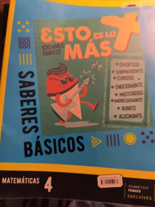 Libros Cuarto primaria matemáticas trimestre 2 y 3