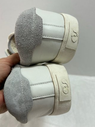 Zapatillas Zara Hombre Blancas y Grises Talla 43