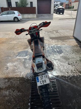 KTM 250 EXC Enduro/Motocross Naranja/Blanca