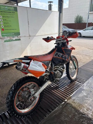 KTM 250 EXC Enduro/Motocross Naranja/Blanca
