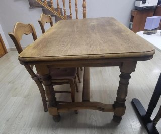 Muebles de salon tipo rústico de madera
