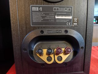 Mission MX-1 Altavoces Estantería