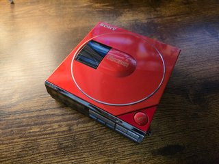 Discman Sony D-50 MKII Rojo