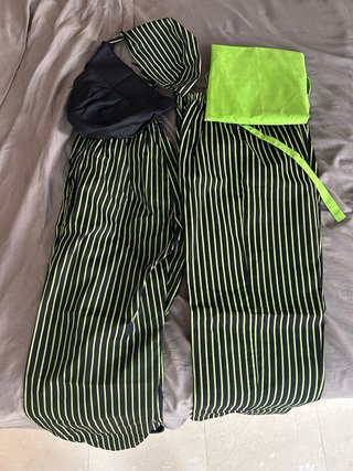 Uniforme de cocina AGODIS (2 pantalones, 2 gorros)