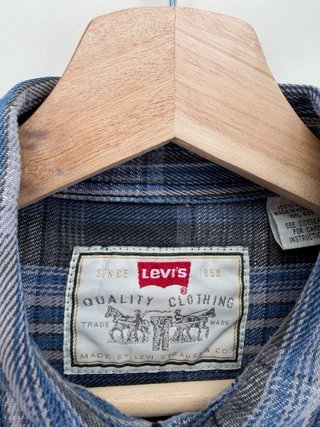 Levi's Camisa Cuadros Hombre Talla M
