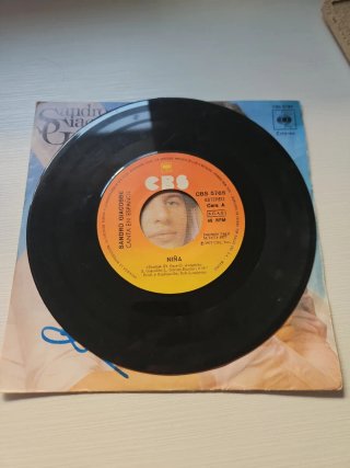 Vinilo Single 7" Sandro Giacobbe (FIRMADO A MANO)