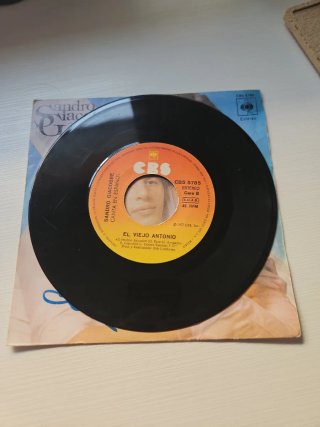 Vinilo Single 7" Sandro Giacobbe (FIRMADO A MANO)