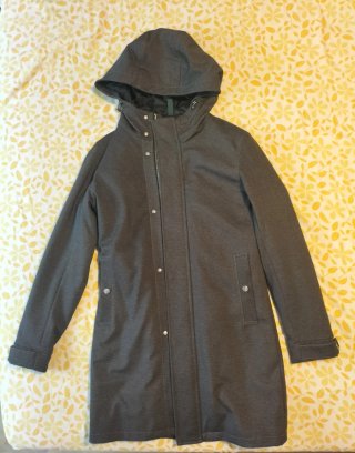 Abrigo Zara Hombre Gris
