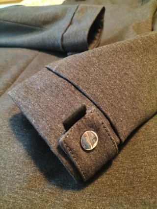 Abrigo Zara Hombre Gris