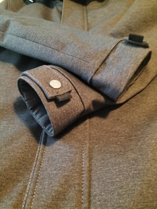 Abrigo Zara Hombre Gris