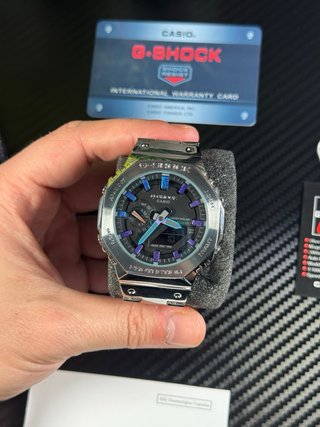 Reloj G-Shock Plateado Multicolor
