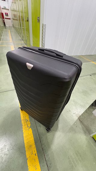 Maleta XXL grande negra, usada una vez 78 cm alto