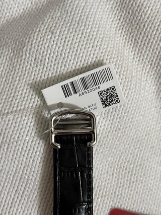 Reloj Cartier Negro/Plateado