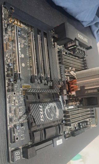 MSI X99A GODLIKE Carbon+i7-6850K+RAM 8Gb+Hyper 212