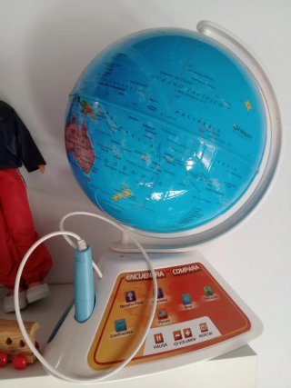 Globo terráqueo educativo España