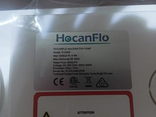 Bomba Maceradora HOCANFLO FLO-300 Pro 400W