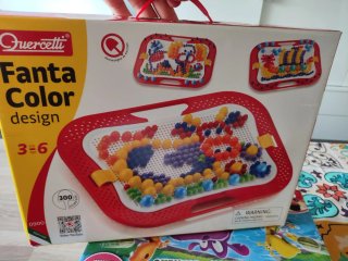 Quercetti Fantacolor Design Juego Creativo