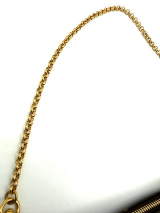 Louis Vuitton Pochette Eva Marrón/Dorado
