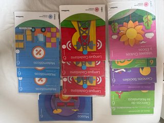Libros Sexto de Primaria Santillana