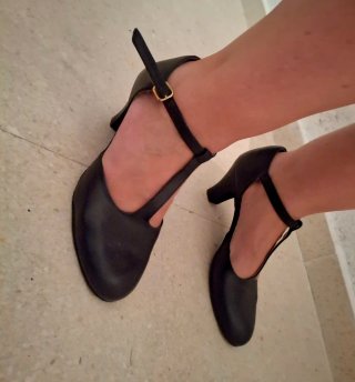 Zapatos de baile T39 negros