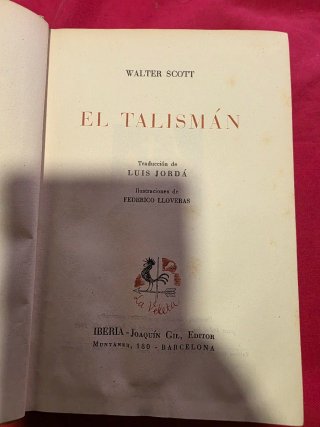 Libro el talismán Walter scott