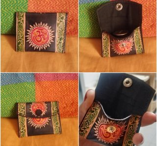 Portamonedas Shanti Piel India