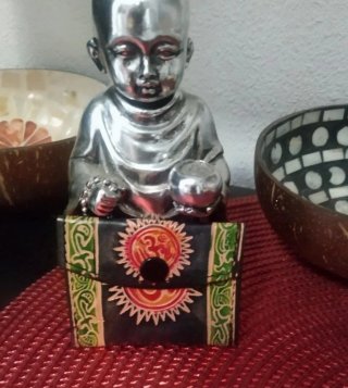 Portamonedas Shanti Piel India