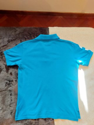 Polo Ralph Lauren Azul Big Pony Naranja Talla M