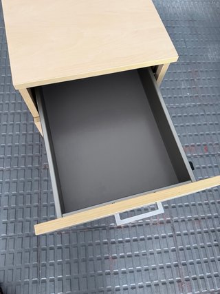 Mobile da ufficio con 2 cassetti in legno