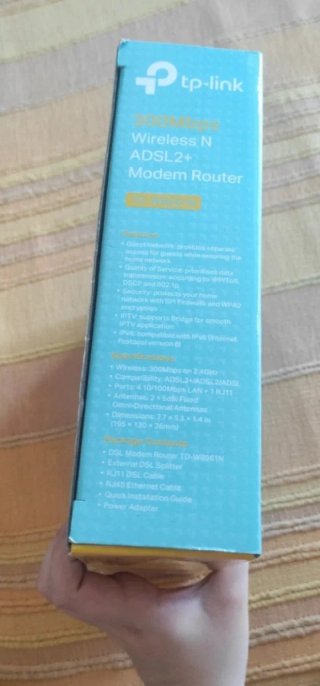 TP-Link Modem Router ADSL Wireless N ADSL2+