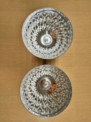 Coppia Trofei eleganti 28cm Base Marmo