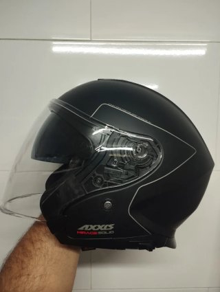 Casco AXXIS Mirage Solid Jet Negro