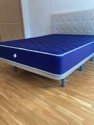 Colchón 1.5m + Somier 7 patas