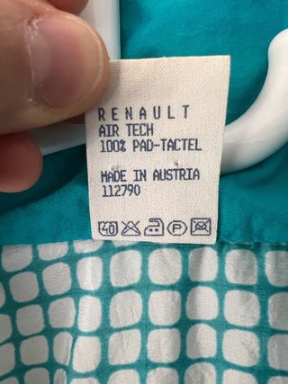 Chaqueta Cortavientos Vintage Cospo Renault año 80