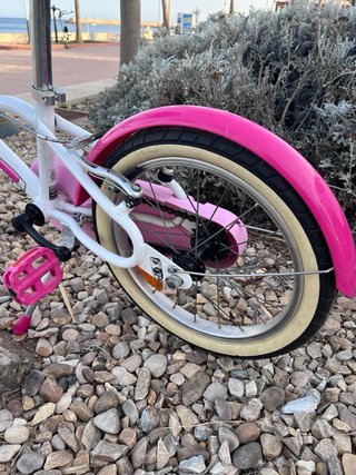 Bicicleta Infantil 16 B'Twin Rosa