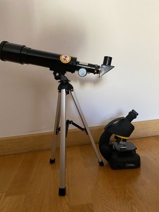 Maletín National Geographic: Telescopio y Microsco