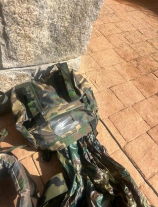 Mochila alta montaña camuflaje