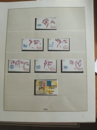 Lote Sellos España 1988