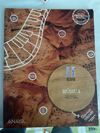 Libro Música 2º ESO ANAYA