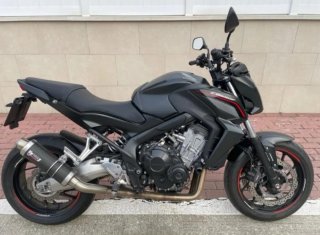 Honda CBF 650 Naked Negra