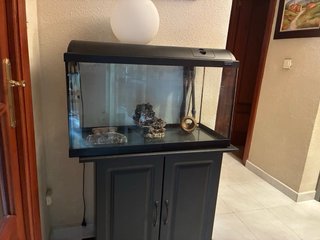 Acuario 120L con mueble, filtro y termostato