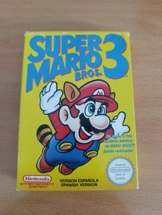Super Mario Bros. 3 Nintendo NES PAL Spagna