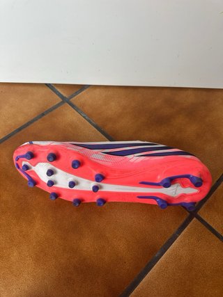 Botas  Adidas F50 Hiperfast sin cordones Talla 45