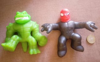 Lote 2 figuras Goo Jit Zu