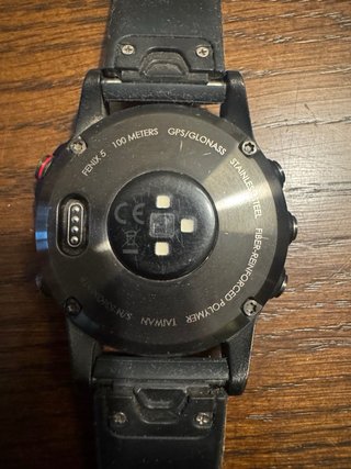 Reloj Garmin Fenix 5 Negro + Banda Cardiaca