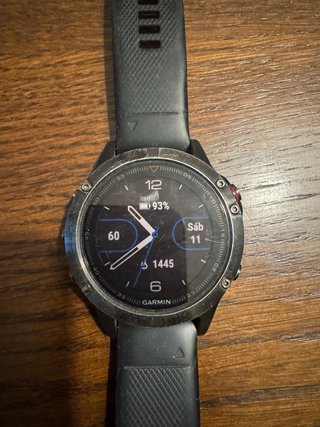 Reloj Garmin Fenix 5 Negro + Banda Cardiaca